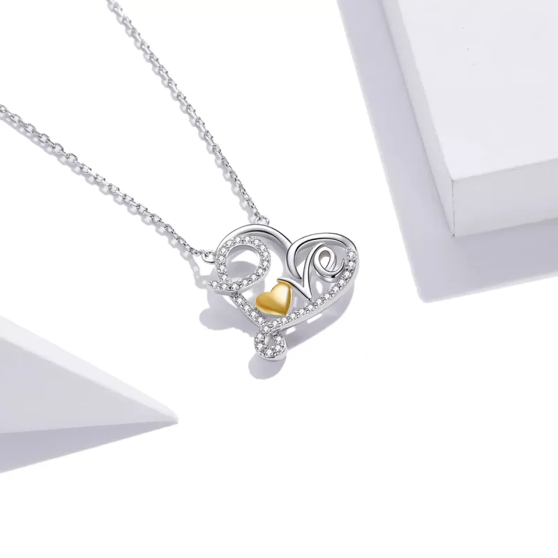 (immagine per) Collana tipo Pandora Vero amore - SCN436 - Visualizza 2