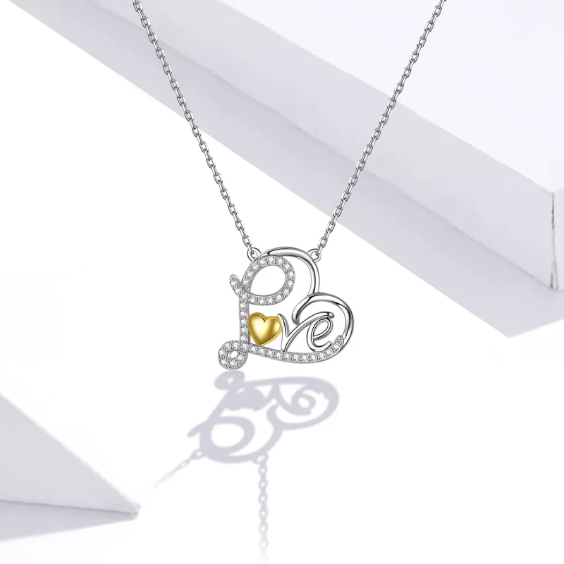 (immagine per) Collana tipo Pandora Vero amore - SCN436 - Visualizza 5
