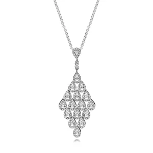 (immagine per) Collana con Pendente Cascata Luminosa - 396262CZ-80 - Collane e pendenti | PANDORA