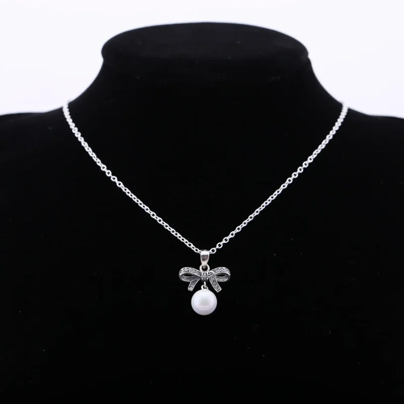 (immagine per) Collana Con Pendente Fiocco Delicato 390380P 70 Collane E Pendenti Pandora - Visualizza 2
