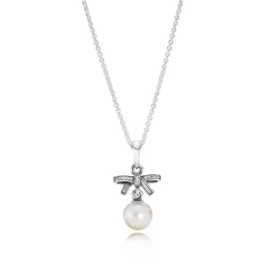 (immagine per) Collana Con Pendente Fiocco Delicato 390380P 70 Collane E Pendenti Pandora