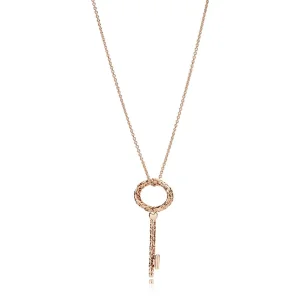 Collana Con Pendente Pandora Chiave Regale 387676 90 (immagine per) Collana Con Pendente Pandora Chiave Regale 387676 90