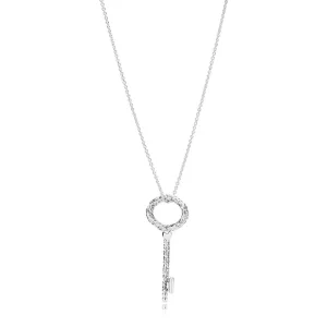 Collana con pendente PANDORA Chiave Regale 397676-90 (immagine per) Collana con pendente PANDORA Chiave Regale 397676-90