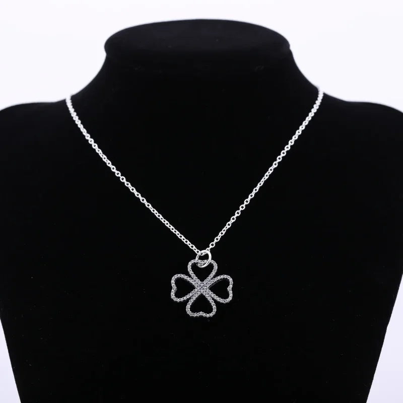 (immagine per) Collana con Pendente Petali d'Amore - 390381CZ-90 - Collane e pendenti | PAN - Visualizza 2