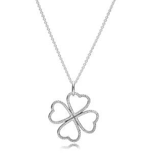 (immagine per) Collana con Pendente Petali d'Amore - 390381CZ-90 - Collane e pendenti | PANDORA