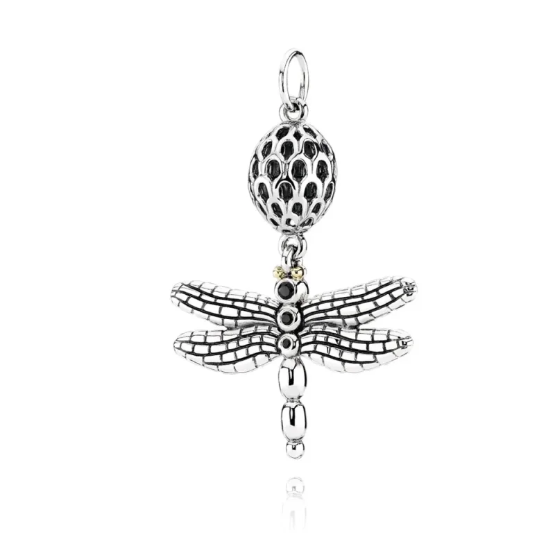 (immagine per) Collane PANDORA, necklace pendants, pendente libellula in argento, 390336CZK