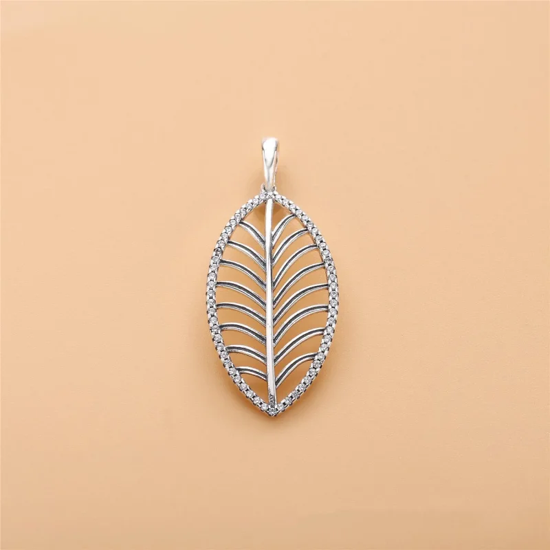(immagine per) Collane PANDORA, necklaces with pendants, collana con pendente palma tropicale, - Visualizza 3