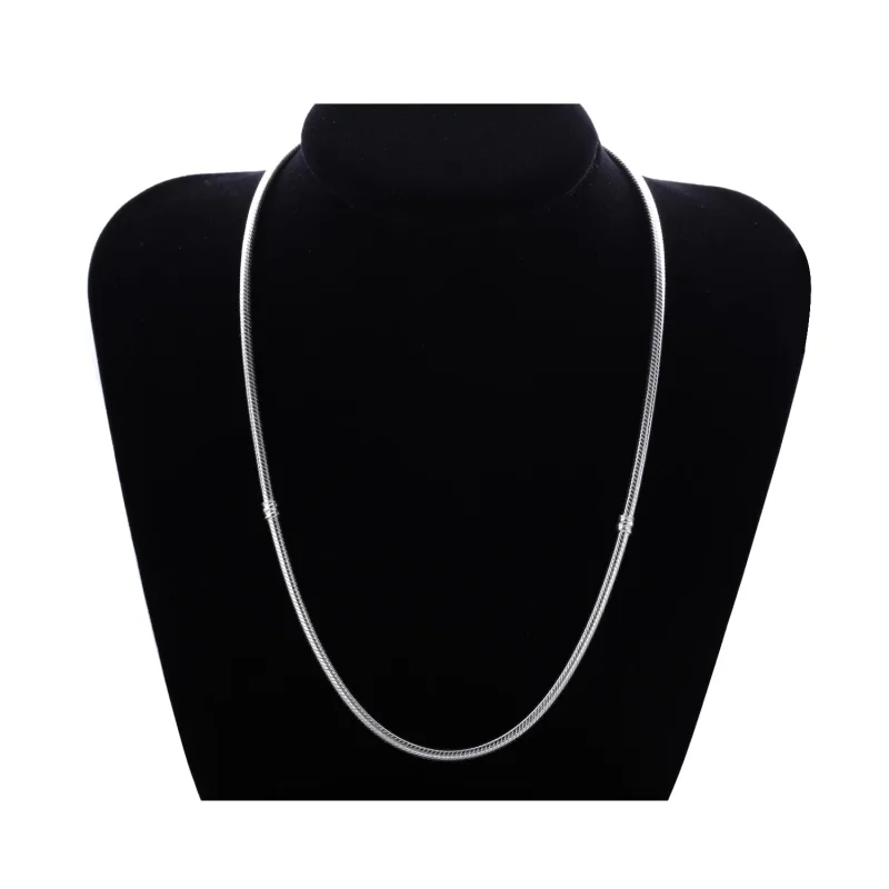 (immagine per) Collana componibile con charm e clip in argento - Pandora IT | PA - Visualizza 4