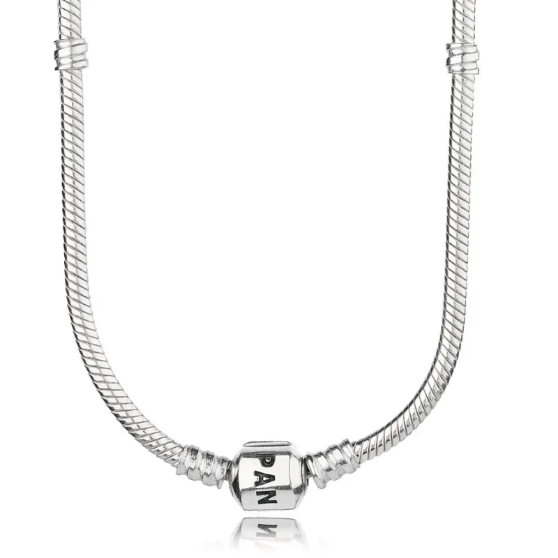 (immagine per) Collana componibile con charm e clip in argento - Pandora IT | PA