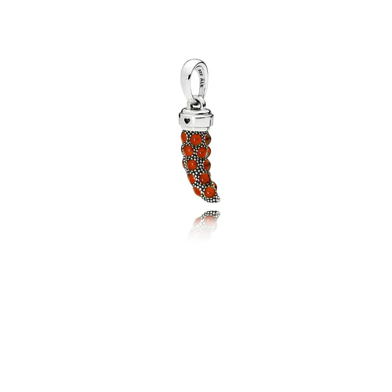 (immagine per) Pendente PANDORA Amuleto Rosso