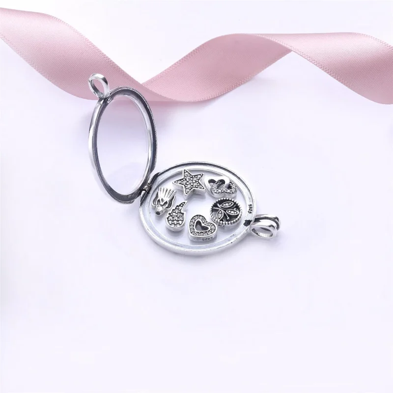 (immagine per) Pendente Pandora Dolci Ricordi Con Elemento Petite Piccola - Visualizza 3