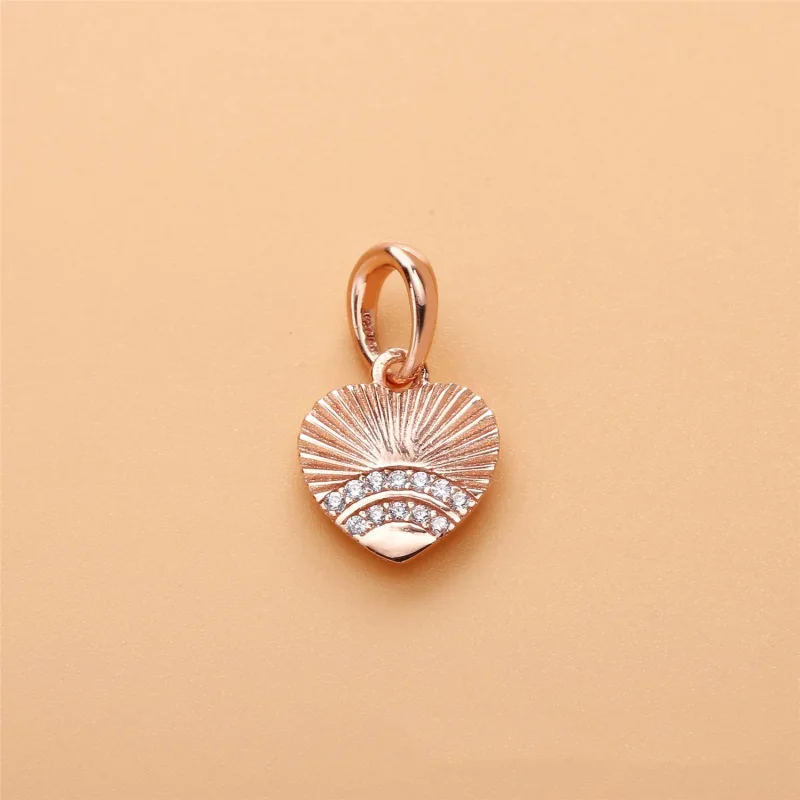 (immagine per) Pendente PANDORA Ventaglio dâ€™Amore 397286CZ - Visualizza 3