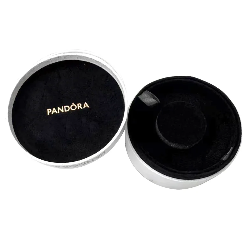 (immagine per) Pandora White Circle Faux Leather Travel Box - PG_003 - Visualizza 4