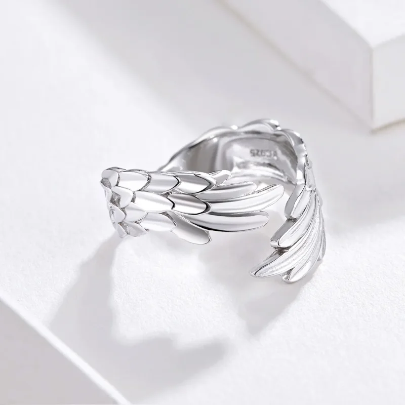 (immagine per) Anello aperto tipo Pandora Ali di speranza - SCR512 - Visualizza 4