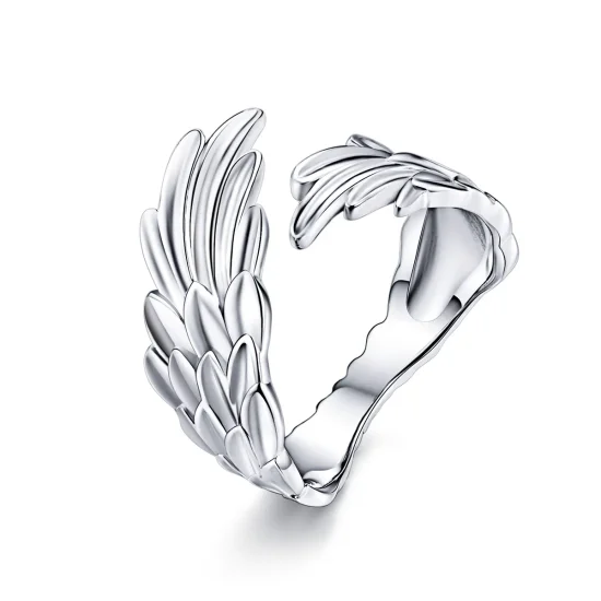 (immagine per) Anello aperto tipo Pandora Ali di speranza - SCR512