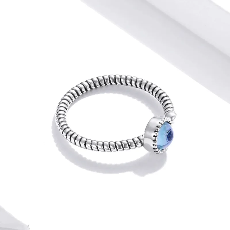 (immagine per) Anello aperto tipo Pandora Amante del chiaro di luna - SCR698 - Visualizza 4