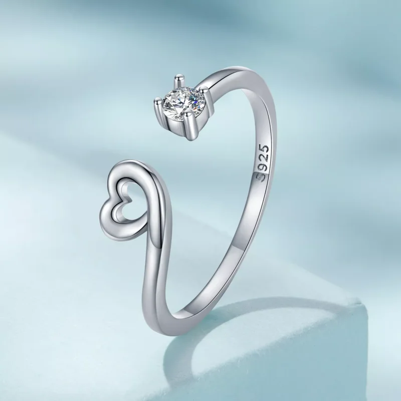 (immagine per) Anello aperto tipo Pandora Amore - SCR870 - Visualizza 2