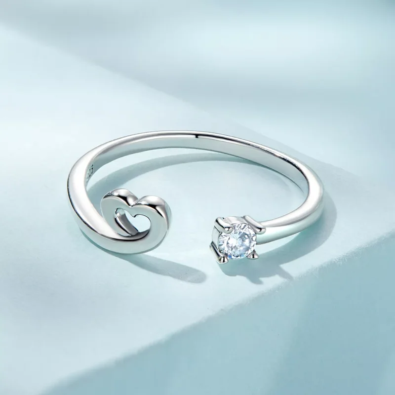 (immagine per) Anello aperto tipo Pandora Amore - SCR870 - Visualizza 3