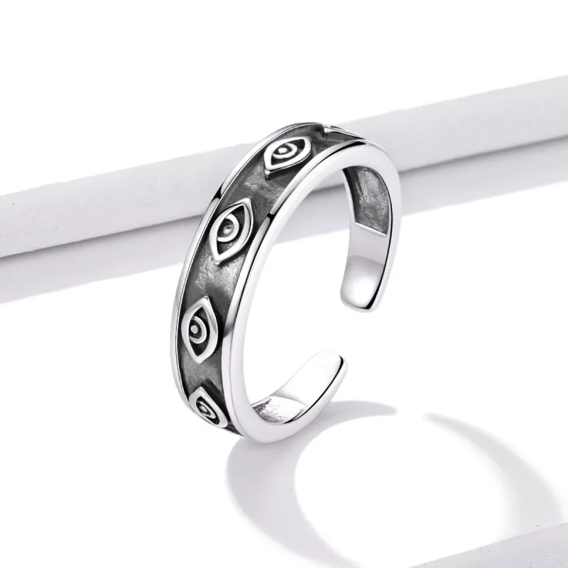 (immagine per) Anello aperto tipo Pandora Anello Guardiano - BSR193 - Visualizza 3