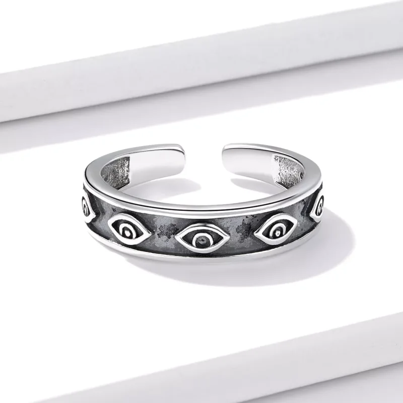 (immagine per) Anello aperto tipo Pandora Anello Guardiano - BSR193 - Visualizza 4