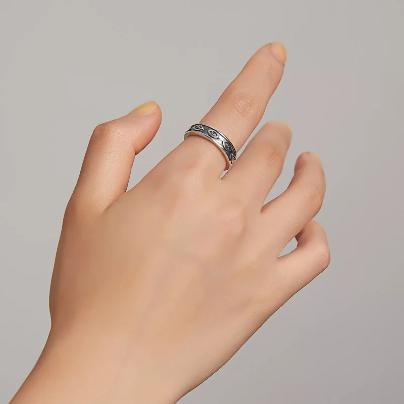 (immagine per) Anello aperto tipo Pandora Anello Guardiano - BSR193 - Visualizza 9