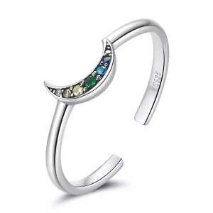 (immagine per) Anello aperto tipo Pandora Brilla la luna - SCR778