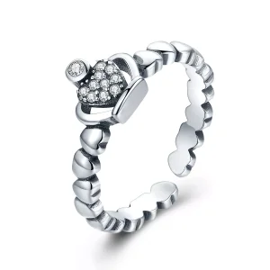 (immagine per) Anello aperto tipo Pandora Corona d'alloro della regina - VSR142