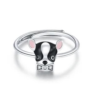 (immagine per) Anello aperto tipo Pandora Cucciolo di Chihuahua - SCR695