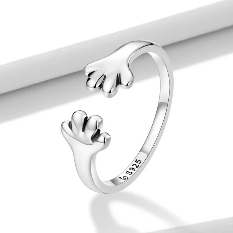 (immagine per) Anello aperto tipo Pandora Cucciolo tenero - BSR225 - Visualizza 2