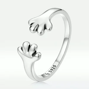 (immagine per) Anello aperto tipo Pandora Cucciolo tenero - BSR225