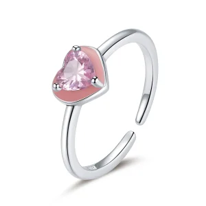 (immagine per) Anello aperto tipo Pandora Cuore Aperto Amore Chiaro - SCR717