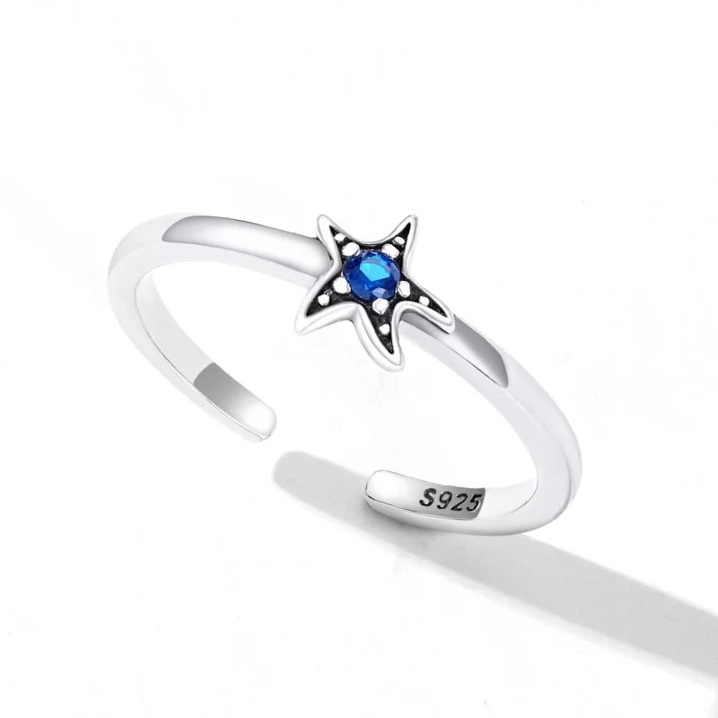 (immagine per) Anello aperto tipo Pandora Delicata Stella Marina - SCR818 - Visualizza 5