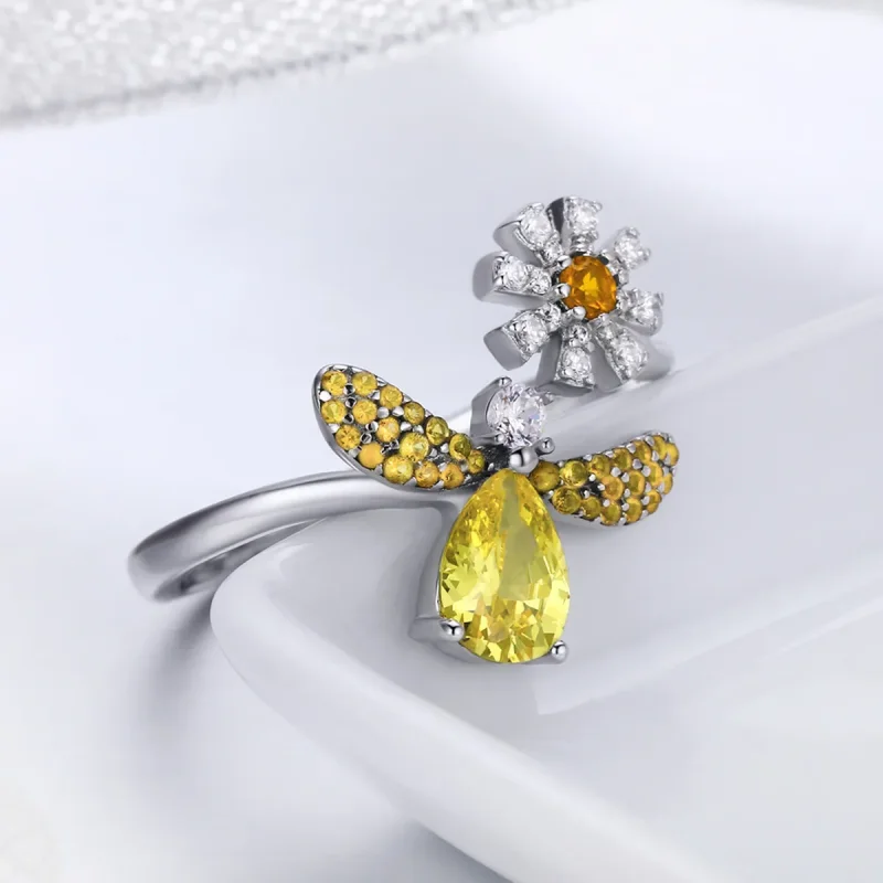 (immagine per) Anello aperto tipo Pandora Desiderio dell'ape - SCR348 - Visualizza 3