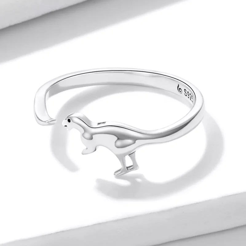 (immagine per) Anello aperto tipo Pandora Dinosauro - BSR226 - Visualizza 3