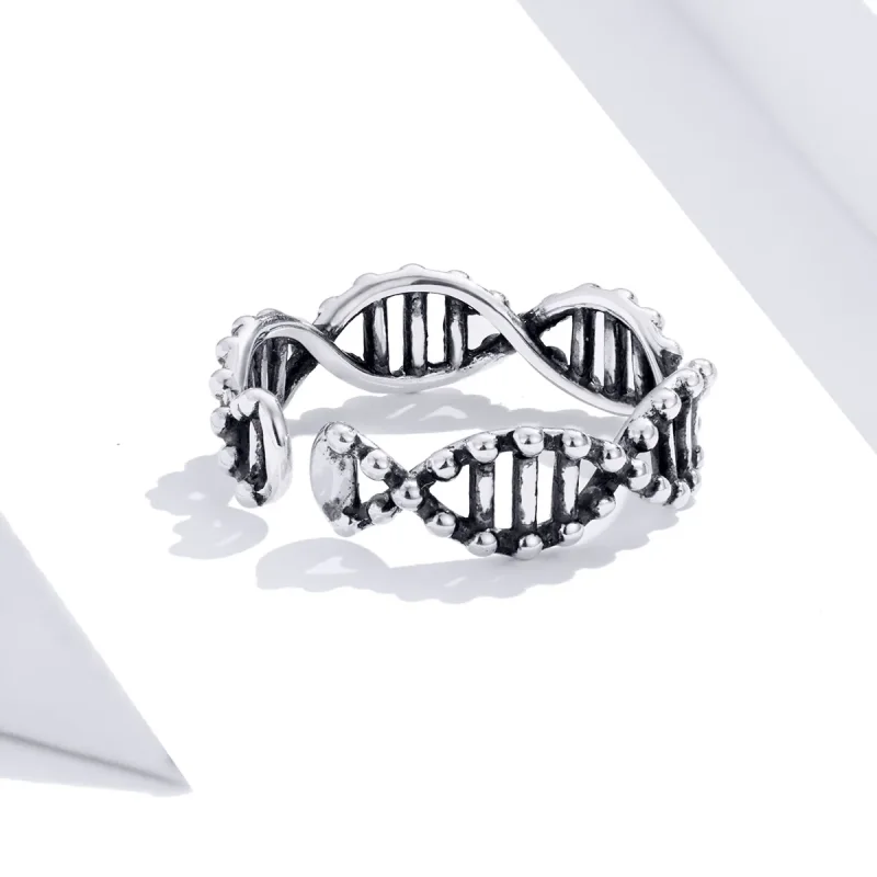 (immagine per) Anello aperto tipo Pandora DNA - SCR643 - Visualizza 4