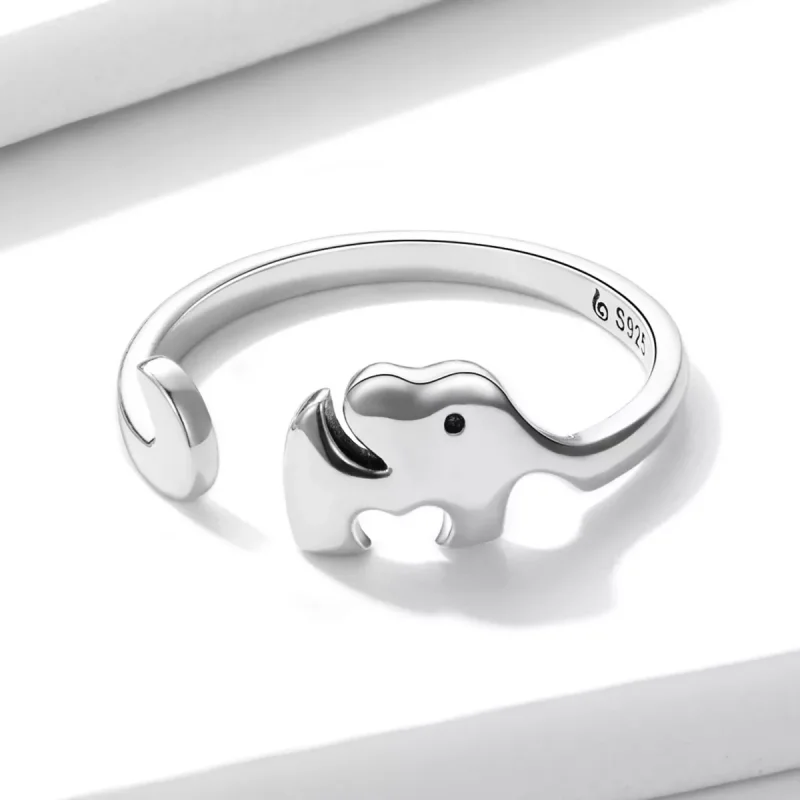 (immagine per) Anello aperto tipo Pandora Elefante - BSR227 - Visualizza 3