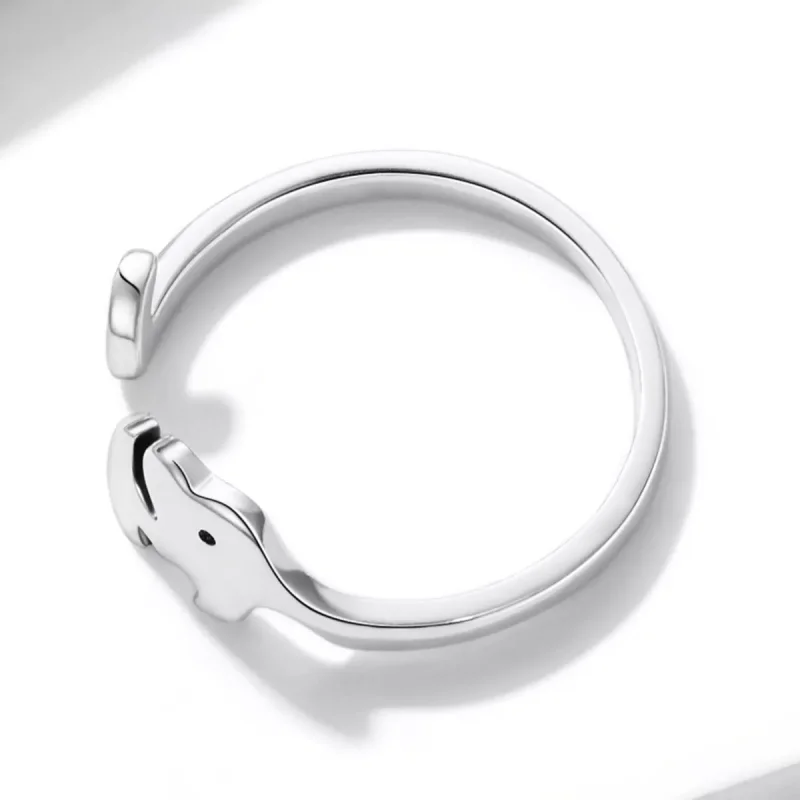 (immagine per) Anello aperto tipo Pandora Elefante - BSR227 - Visualizza 4