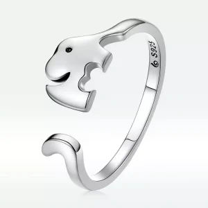 (immagine per) Anello aperto tipo Pandora Elefante - BSR227