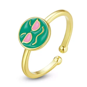 (immagine per) Anello aperto tipo Pandora Emoji - Fantastico - SCR737-A
