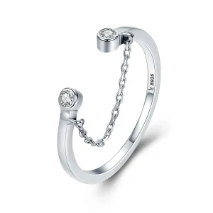 (immagine per) Anello aperto tipo Pandora Faccia sorridente - SCR216