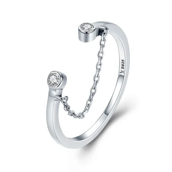 (immagine per) Anello aperto tipo Pandora Faccia sorridente - SCR216