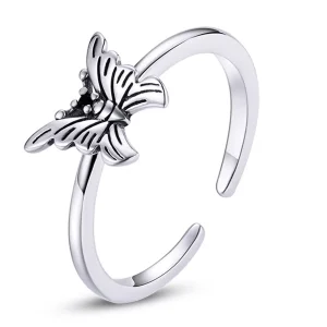 (immagine per) Anello aperto tipo Pandora Farfalla a coda di rondine - BSR195