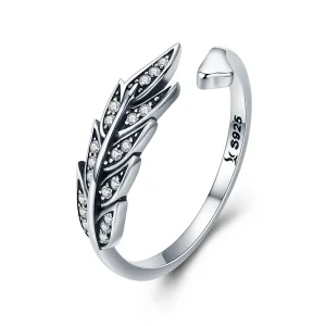 (immagine per) Anello aperto tipo Pandora Foglie meravigliose - SCR313
