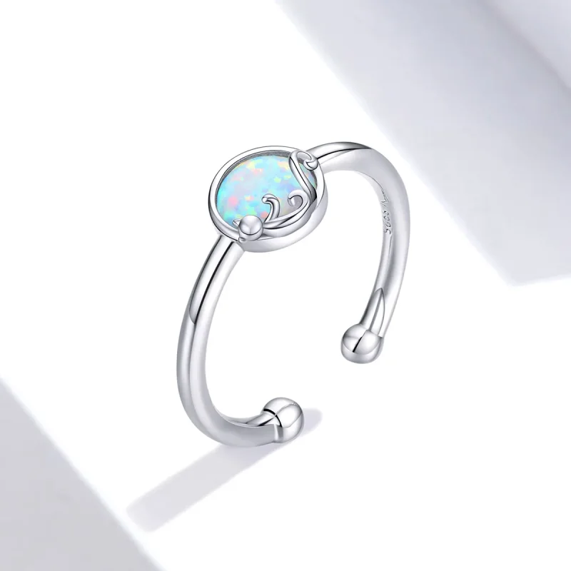 (immagine per) Anello aperto tipo Pandora Gattino In Lucente - SCR651 - Visualizza 2