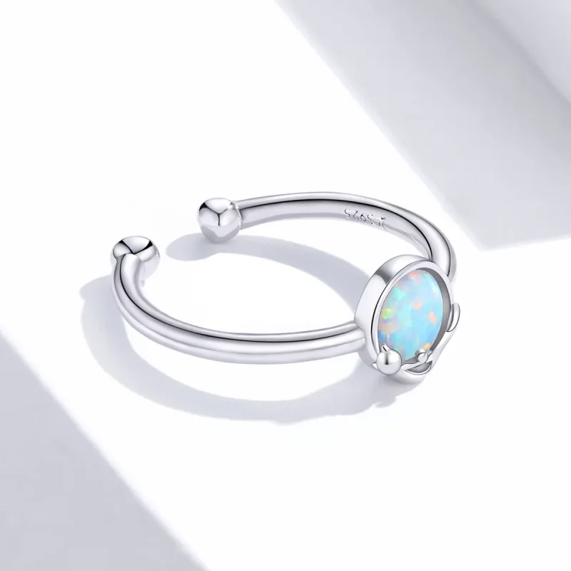 (immagine per) Anello aperto tipo Pandora Gattino In Lucente - SCR651 - Visualizza 4