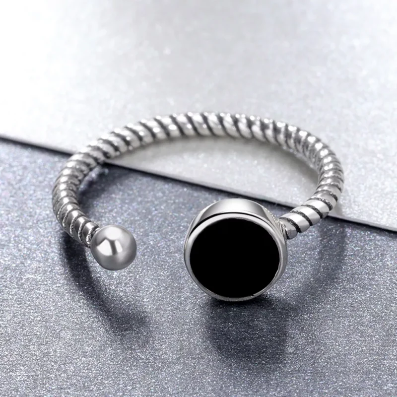 (immagine per) Anello aperto tipo Pandora Geometria moderna - VSR157 - Visualizza 2