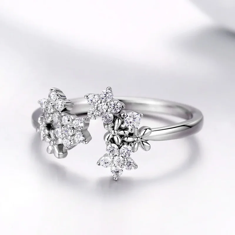 (immagine per) Anello aperto tipo Pandora Gipsofila - BSR021 - Visualizza 2