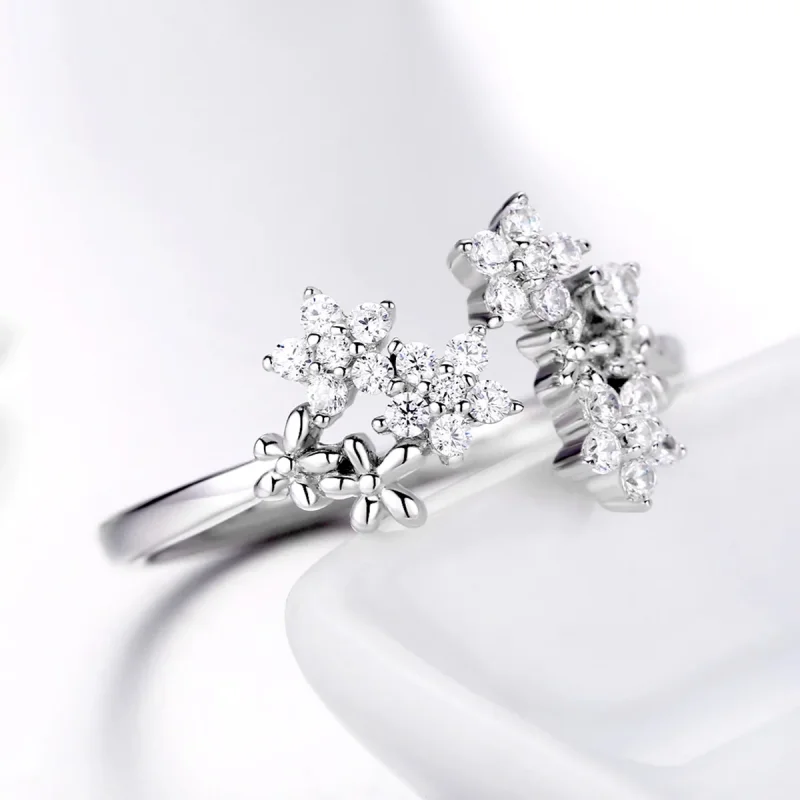 (immagine per) Anello aperto tipo Pandora Gipsofila - BSR021 - Visualizza 3