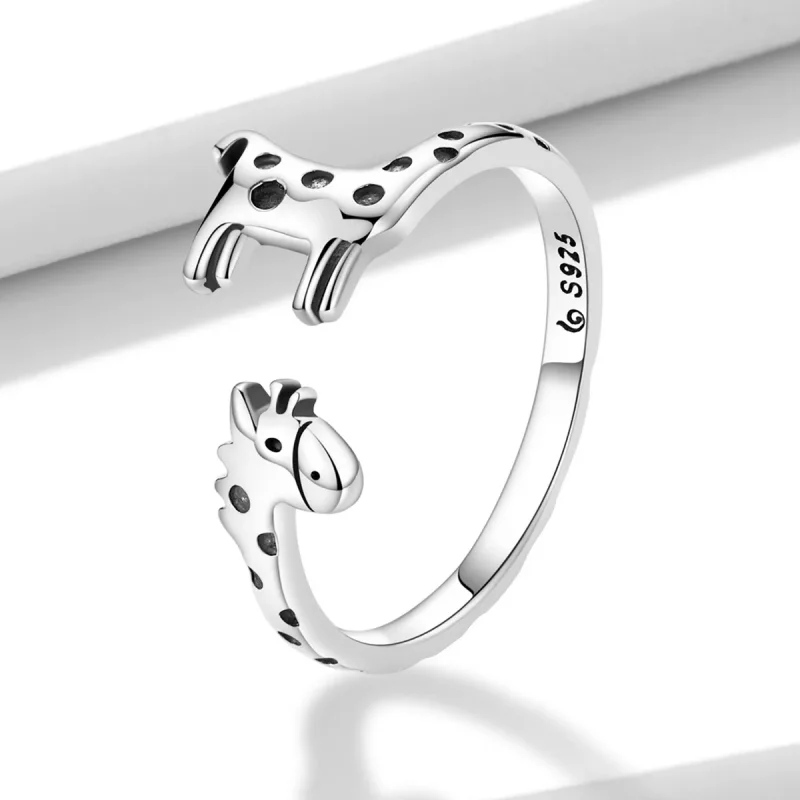 (immagine per) Anello aperto tipo Pandora Giraffa - BSR228 - Visualizza 2