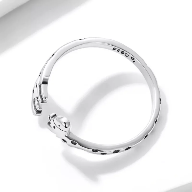 (immagine per) Anello aperto tipo Pandora Giraffa - BSR228 - Visualizza 4